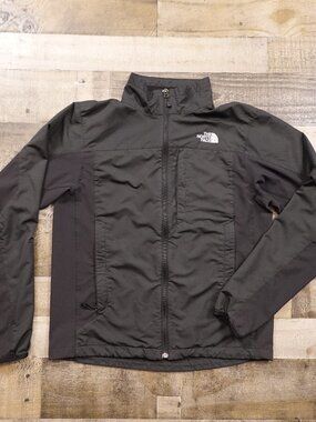The North Face Windwall Soft Shell Jacket Men’s Medium Black Lightweight